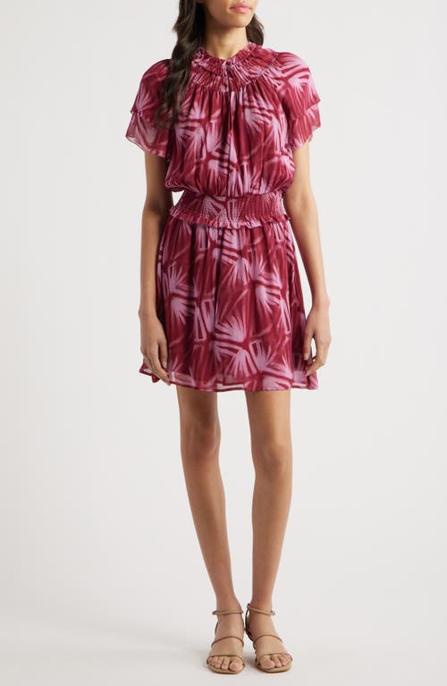 Rails Terrin Botanical Print Ruffle Dress In Bahia