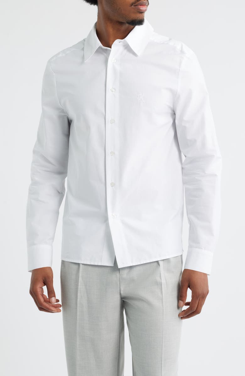 KROST Breeze Cotton Poplin Button-Up Shirt, Main, color, 
