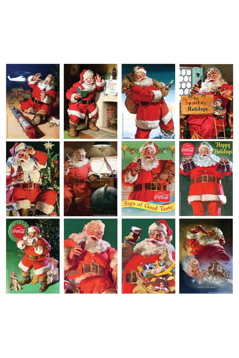 12 Days of Coca-Cola Jigsaw Puzzles, Alternate, color, Multicolor
