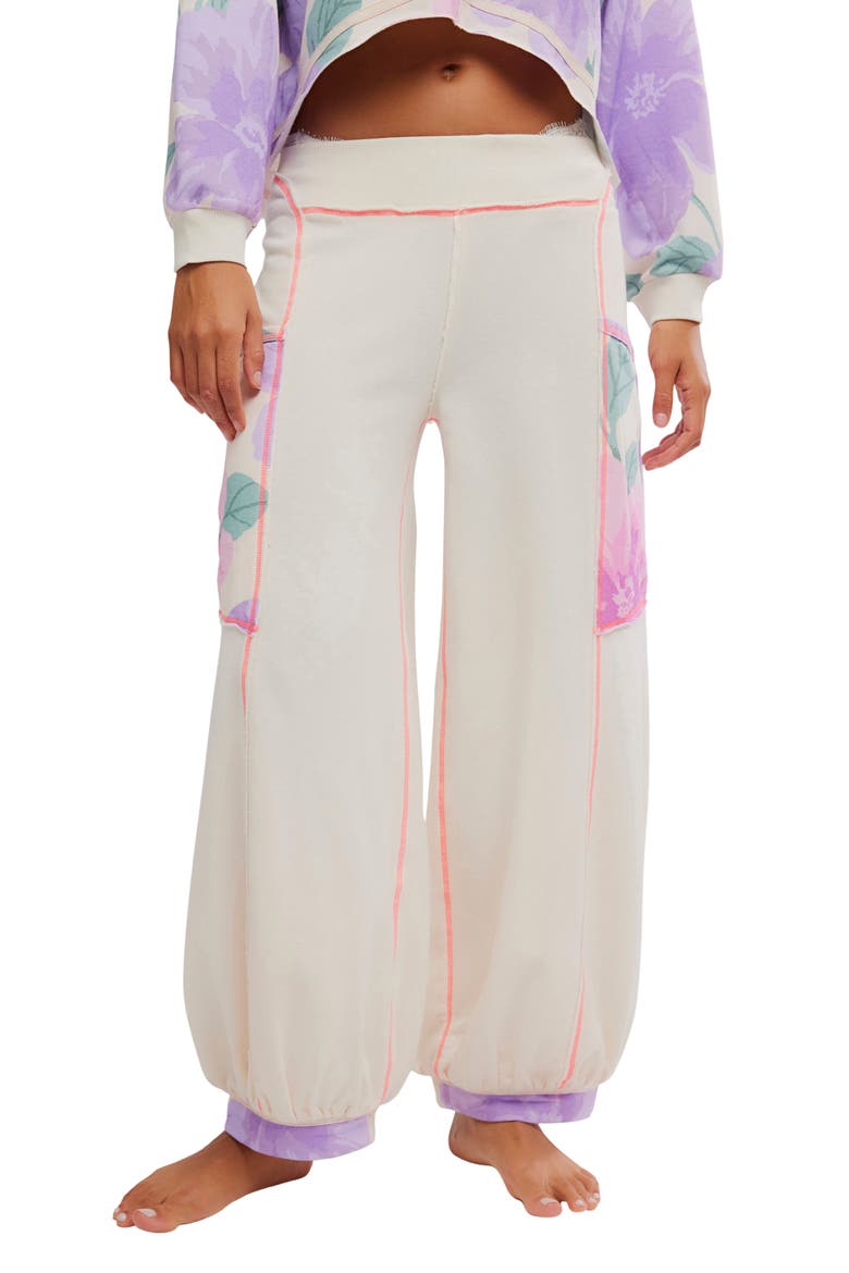 Summer Loving Joggers, Main, color, IVORY COMBO