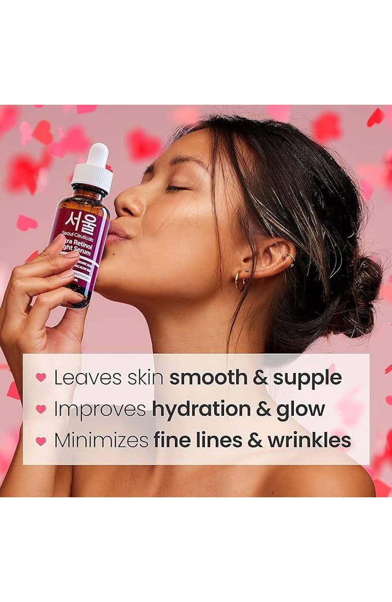 Seoul Ceuticals Korean Skincare Ultra Retinol Night Serum, Alternate, color, Clear