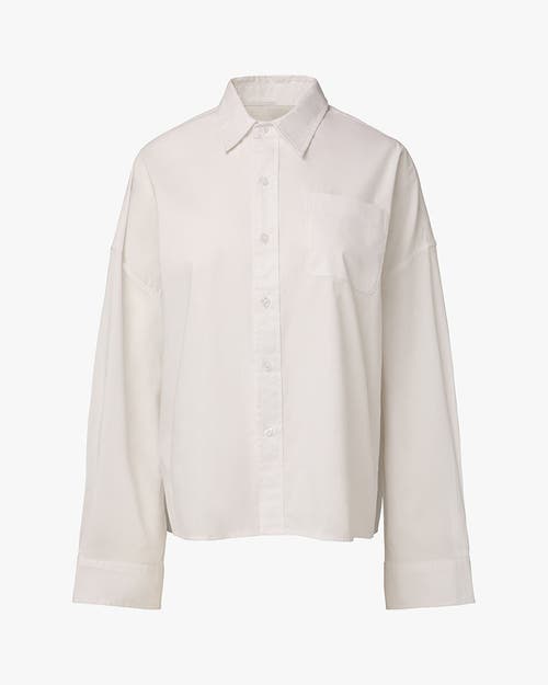 Weworewhat Button Front Shirt In White