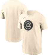 Nike Men's Nike Cream Chicago Cubs Camo Logo T-Shirt
