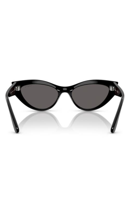 Shop Vogue 52mm Polarized Cat Eye Sunglasses