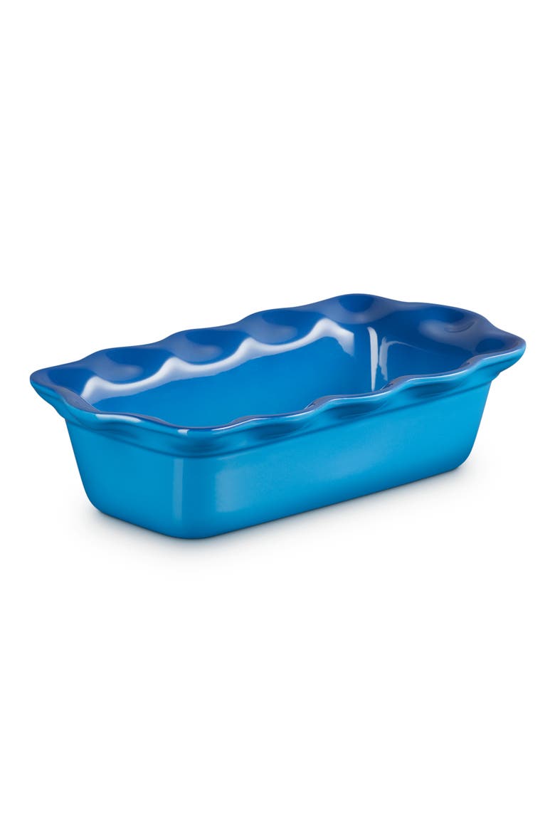 Heritage Stoneware 9-Inch Fluted Loaf Pan, Main, color, MARSEILLE