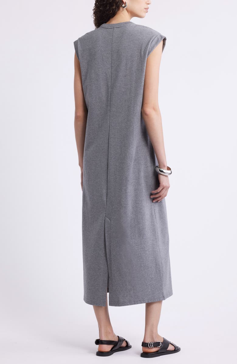 Nordstrom Muscle Sleeve Pima Cotton Jersey Maxi Dress, Alternate, color, 