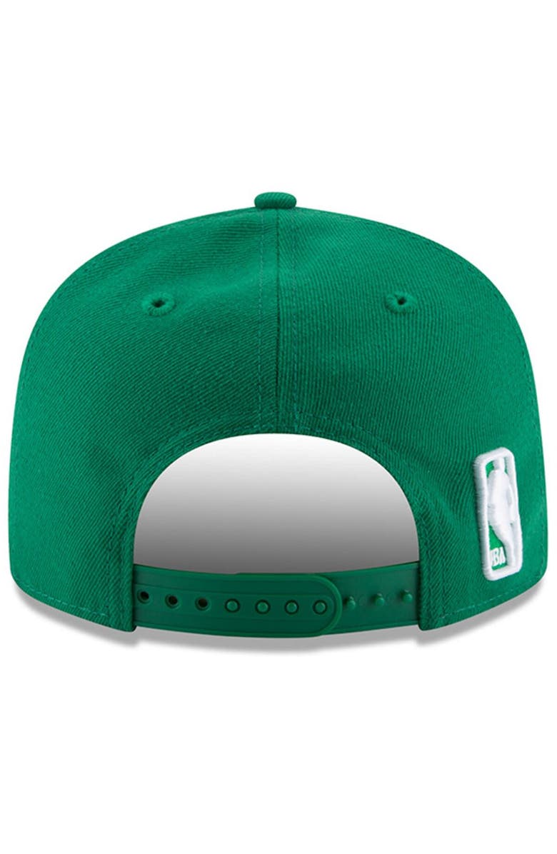 New Era Men's New Era Kelly Green Boston Celtics Official Team Color 9FIFTY Snapback Hat, Alternate, color, Kelly Green