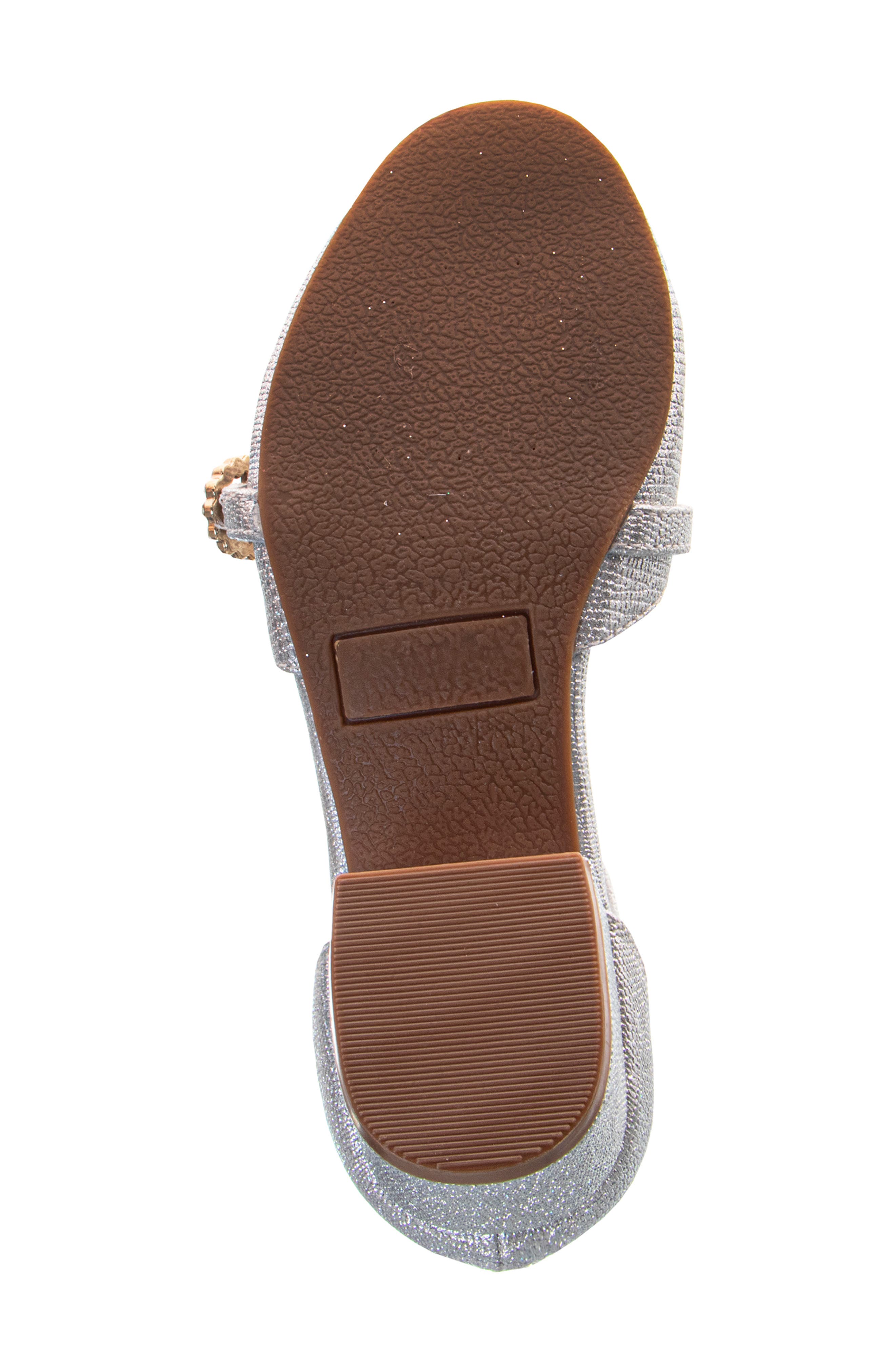 Badgley Mischka Collection Kids' Ankle Strap Pump, Alternate, color, 