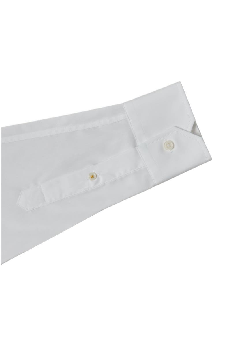 Robert Talbott Reynolds Solid Poplin Dress Shirt, Alternate, color, White