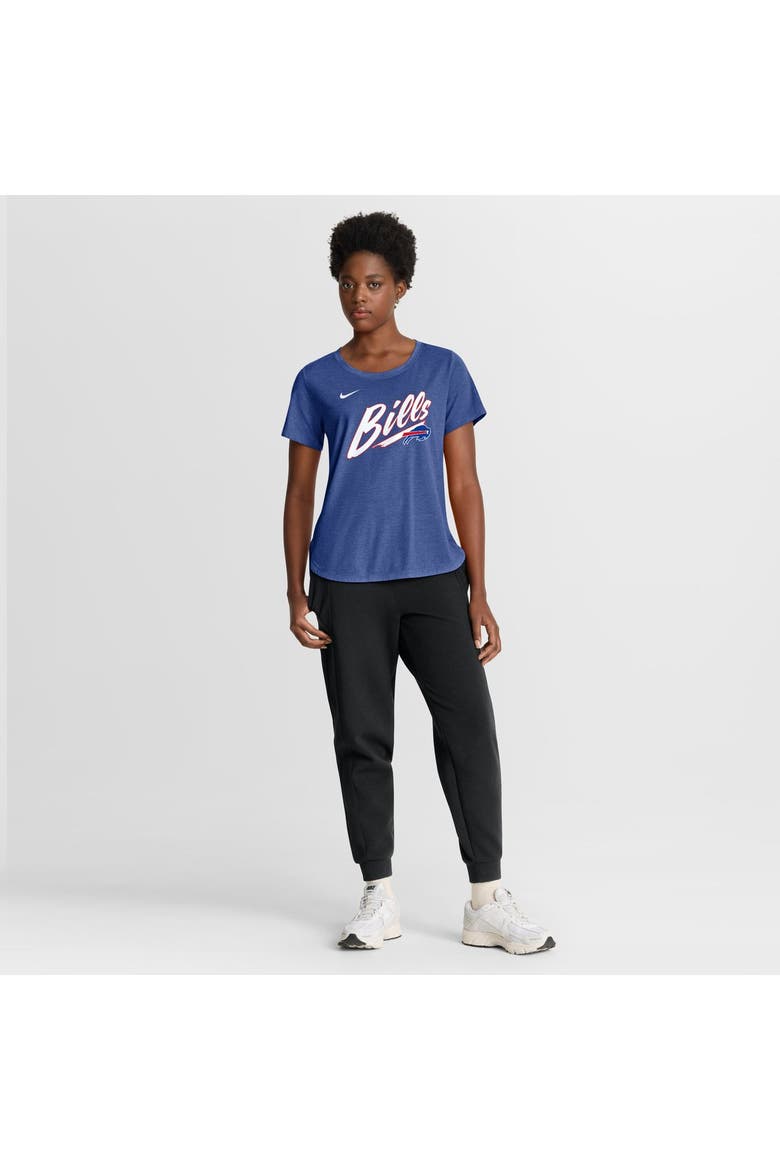 Women's Nike Royal Buffalo Bills Primetime Tri-Blend T-Shirt, Alternate, color, Royal