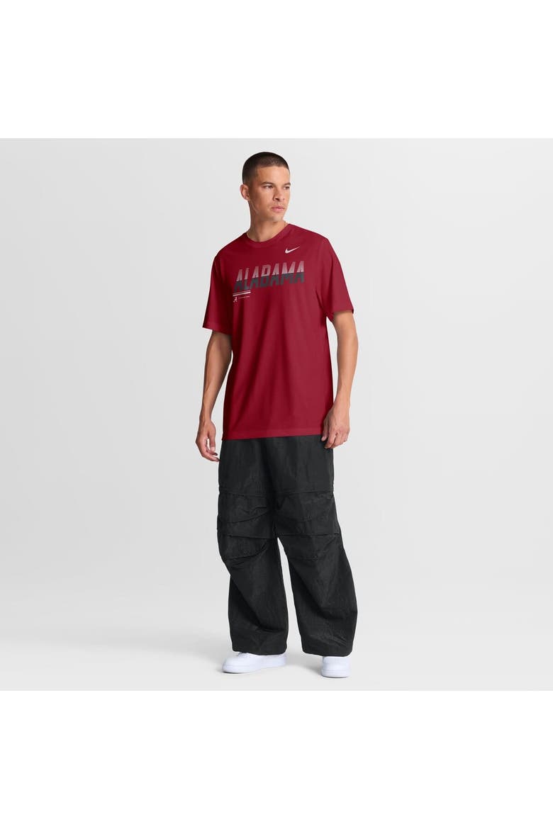 Men's Nike Crimson Alabama Crimson Tide Sideline Legend Dri-FIT T-Shirt, Alternate, color, Crimson