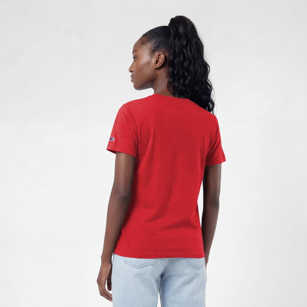 Champion Women's Champion Red Kansas City Chiefs Logo T-Shirt (Women ...