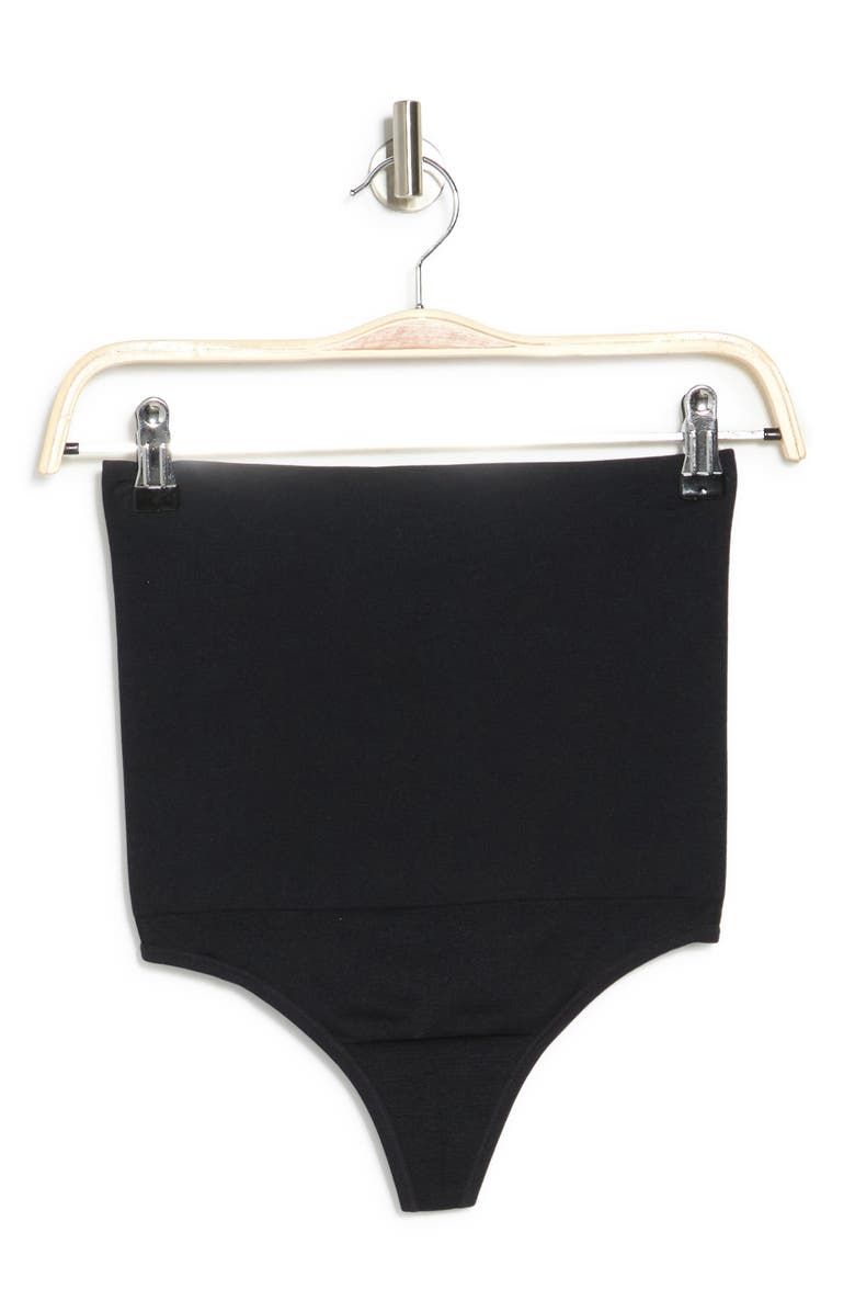YUMMIE BY HEATHER THOMSON High Waist Thong, Alternate, color, Black