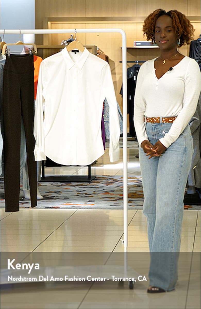 Tenia Cotton Blend Blouse, sales video thumbnail