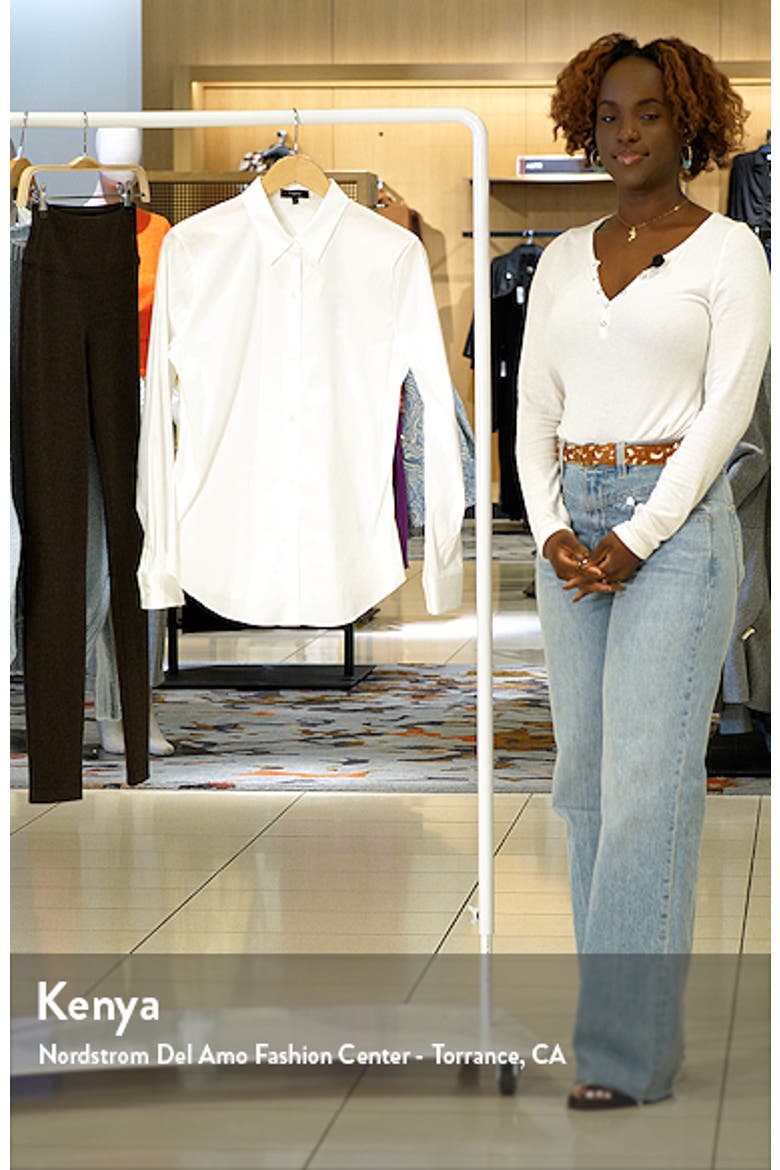Tenia Cotton Blend Blouse video