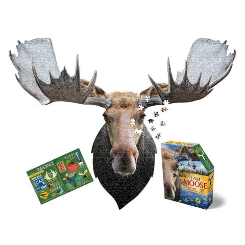 MOOSE 700 Piece Jigsaw Puzzle For Ages 10 and up