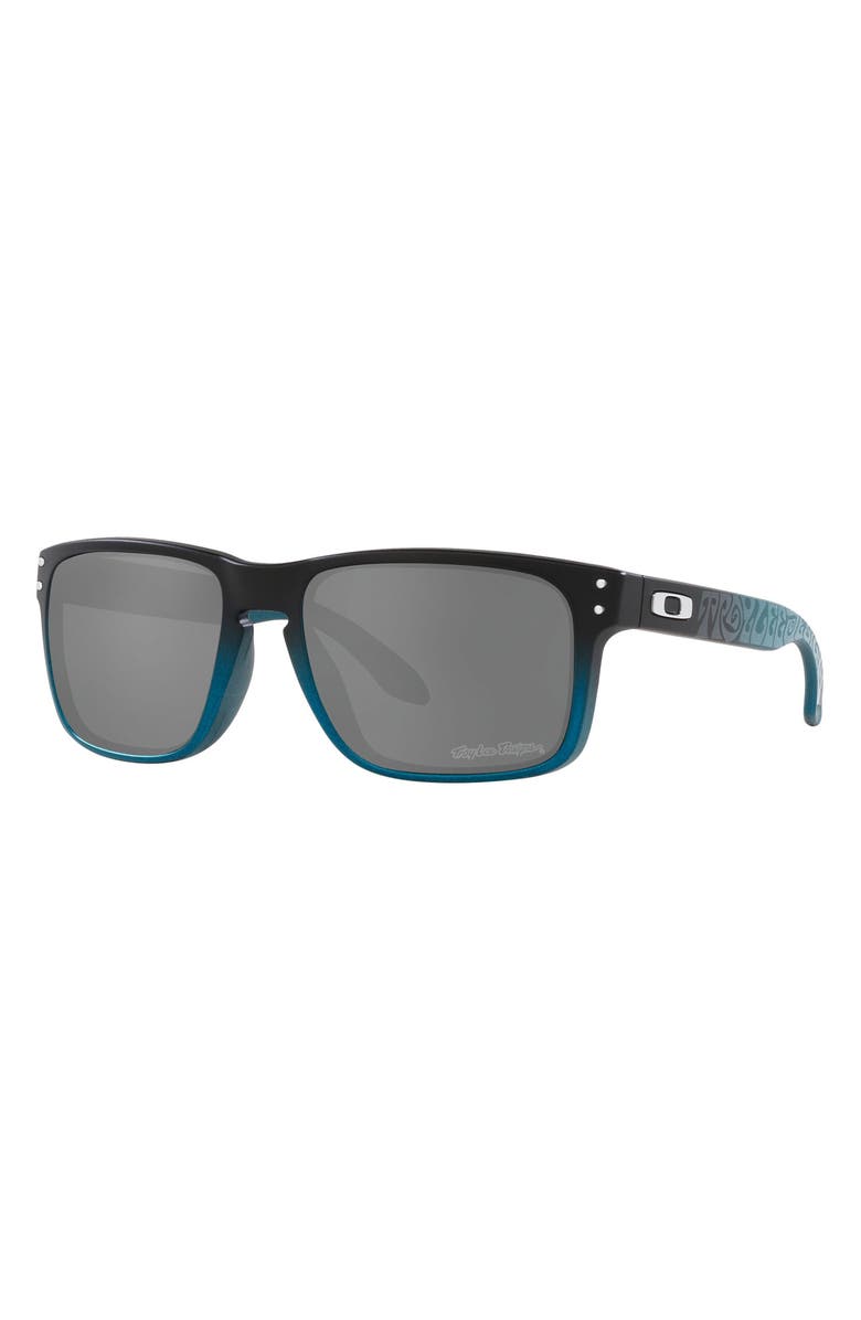 Oakley Holbrook 57mm Prizm<sup>®</sup> Polarized Square Sunglasses, Alternate, color, Dark Blue