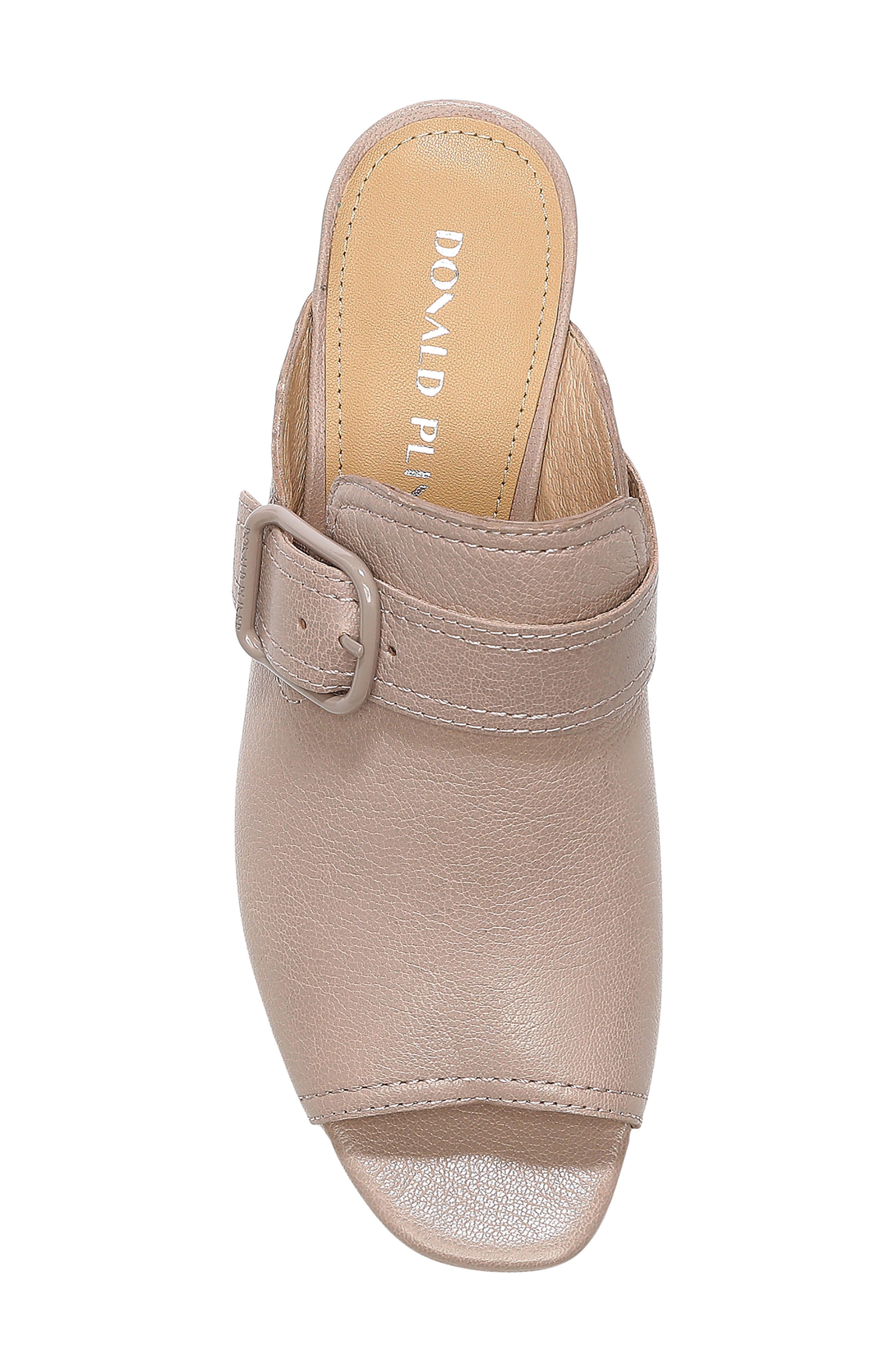 Gramercy Open Toe Platform Mule, Alternate, color, MUSHROOM