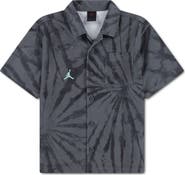 Jordan Kids' Tie Dye Mesh Button-Up Shirt