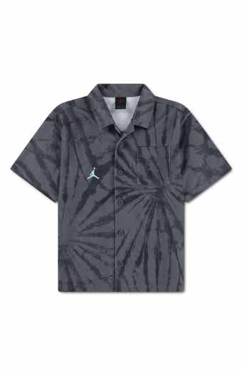 Kids' Tie Dye Mesh Button-Up Shirt