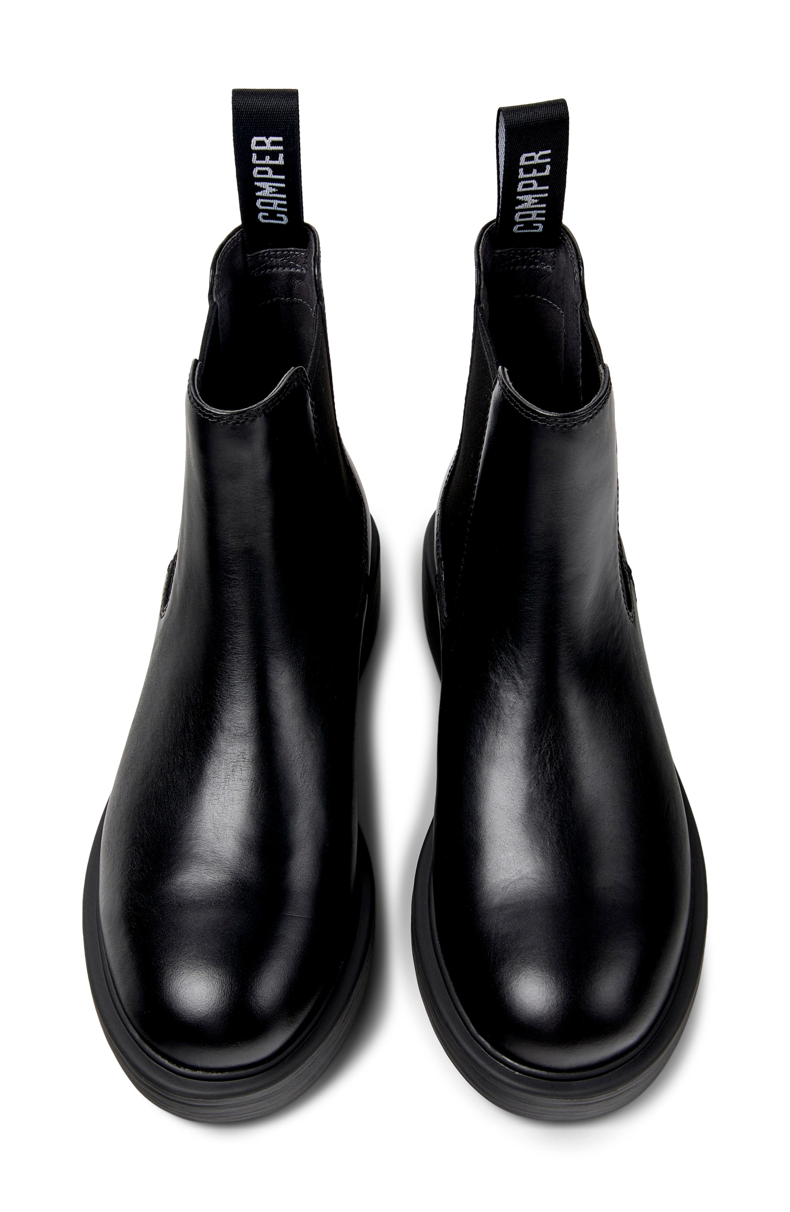 Camper Dean Chelsea Boot, Alternate, color, Black