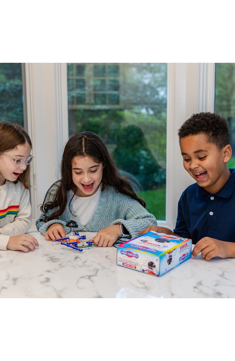 Snap Circuits Nite Lite Build Own Night Light Kit, Age 5+, Alternate, color, Multicolored