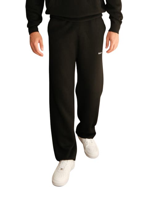 Merino Blend Knitted Sweatpants