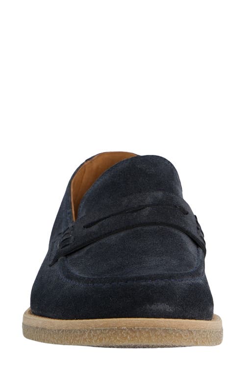 Paul Green Cohen Penny Loafer In Black