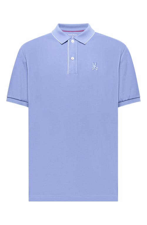 Psycho Bunny Bryce Performance Polo In Blue