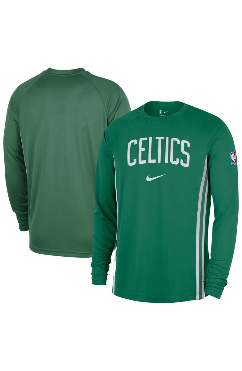 Nike Men's Nike Kelly Green Boston Celtics 2025/26 Authentic Pre-Game Legend Dri-FIT Long Sleeve Shooting Shirt, Main, color, Kelly Green