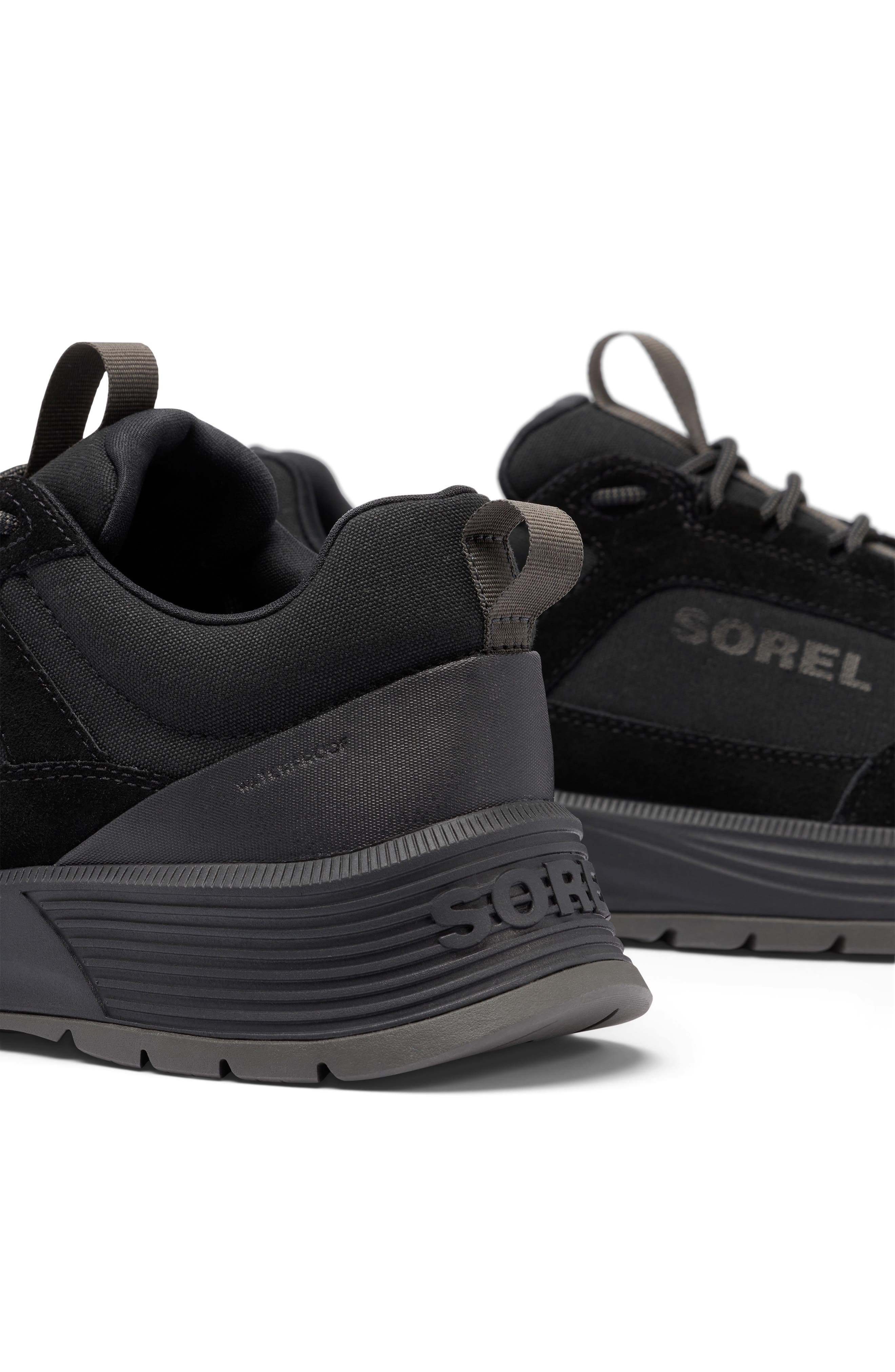Outing SE Waterproof Sneaker, Alternate, color, BLACK/ BLACK