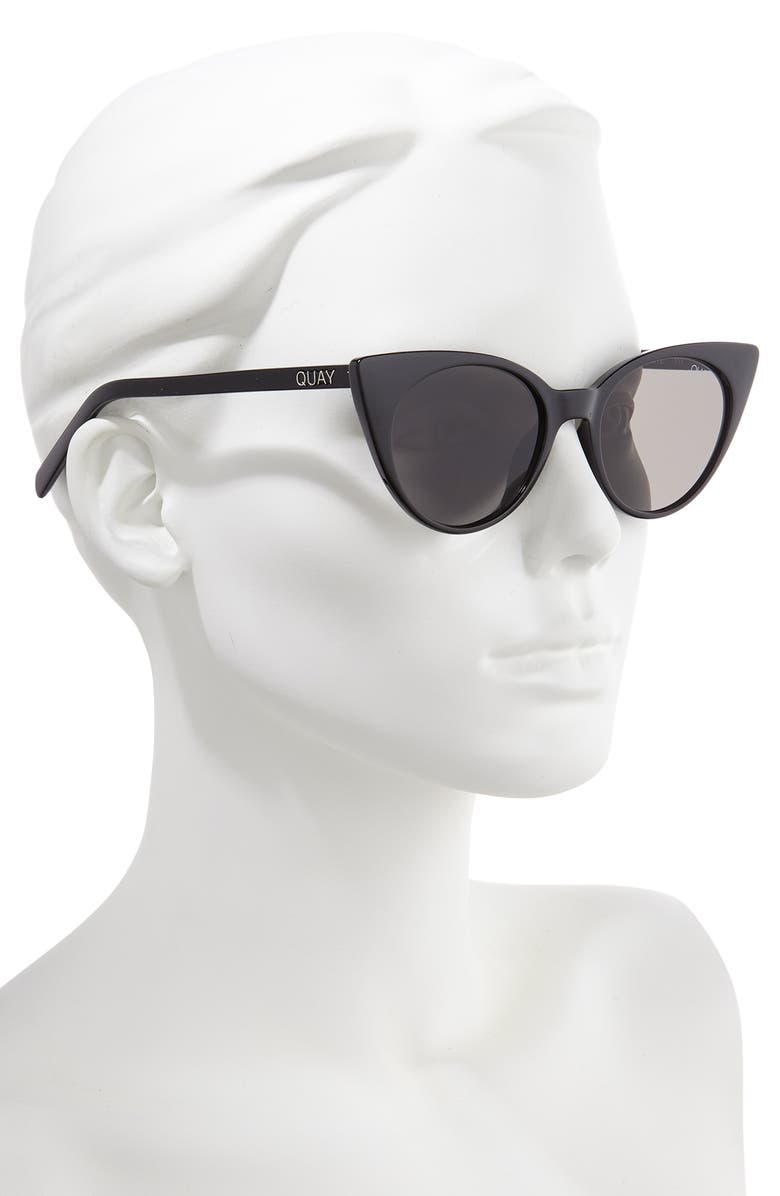 QUAY Australia Aphrodite 53mm Cat Eye Sunglasses, Alternate, color, 