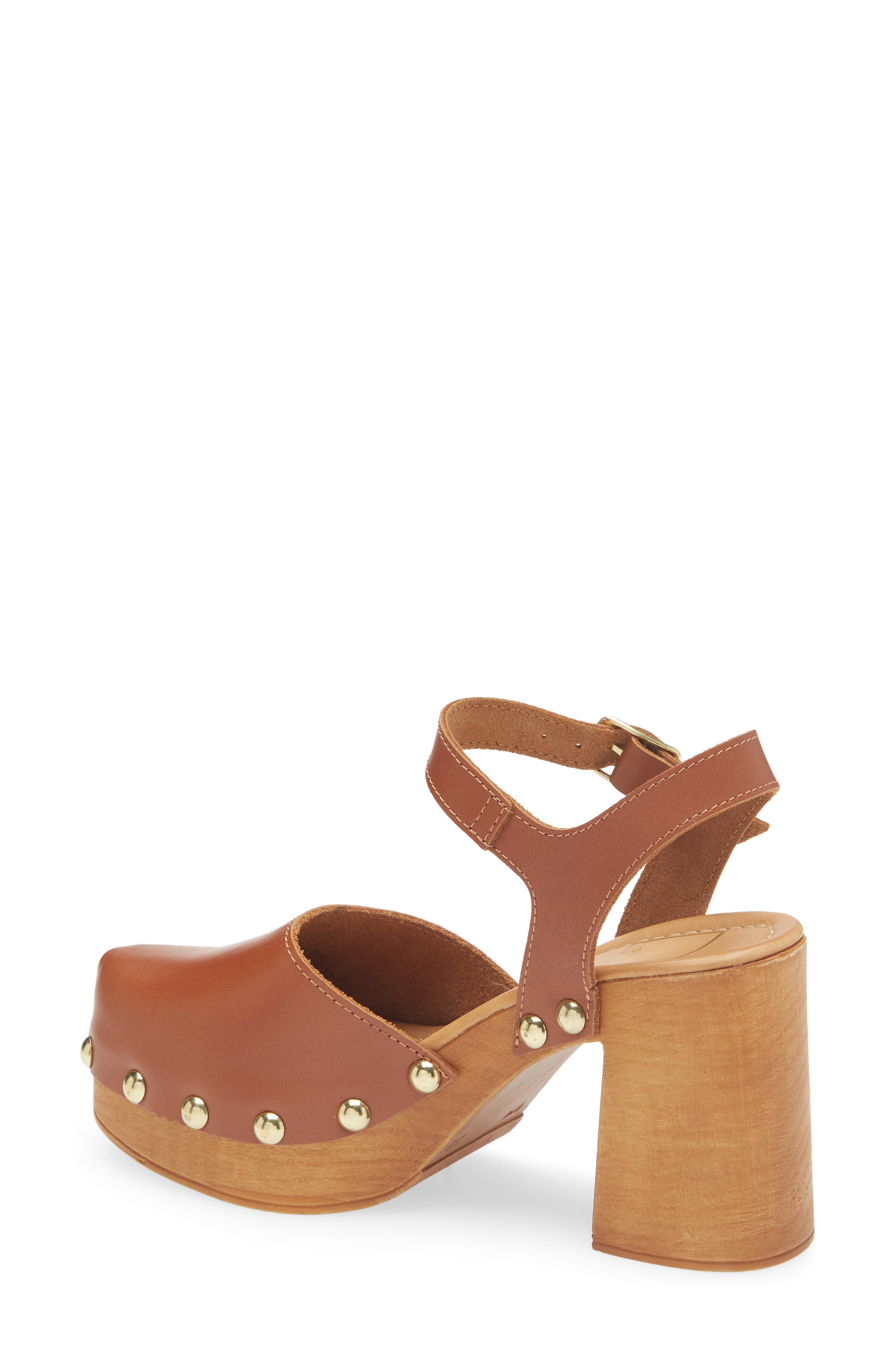 Dolce Vita Clover Ankle Strap Platform Clog, Alternate, color, 