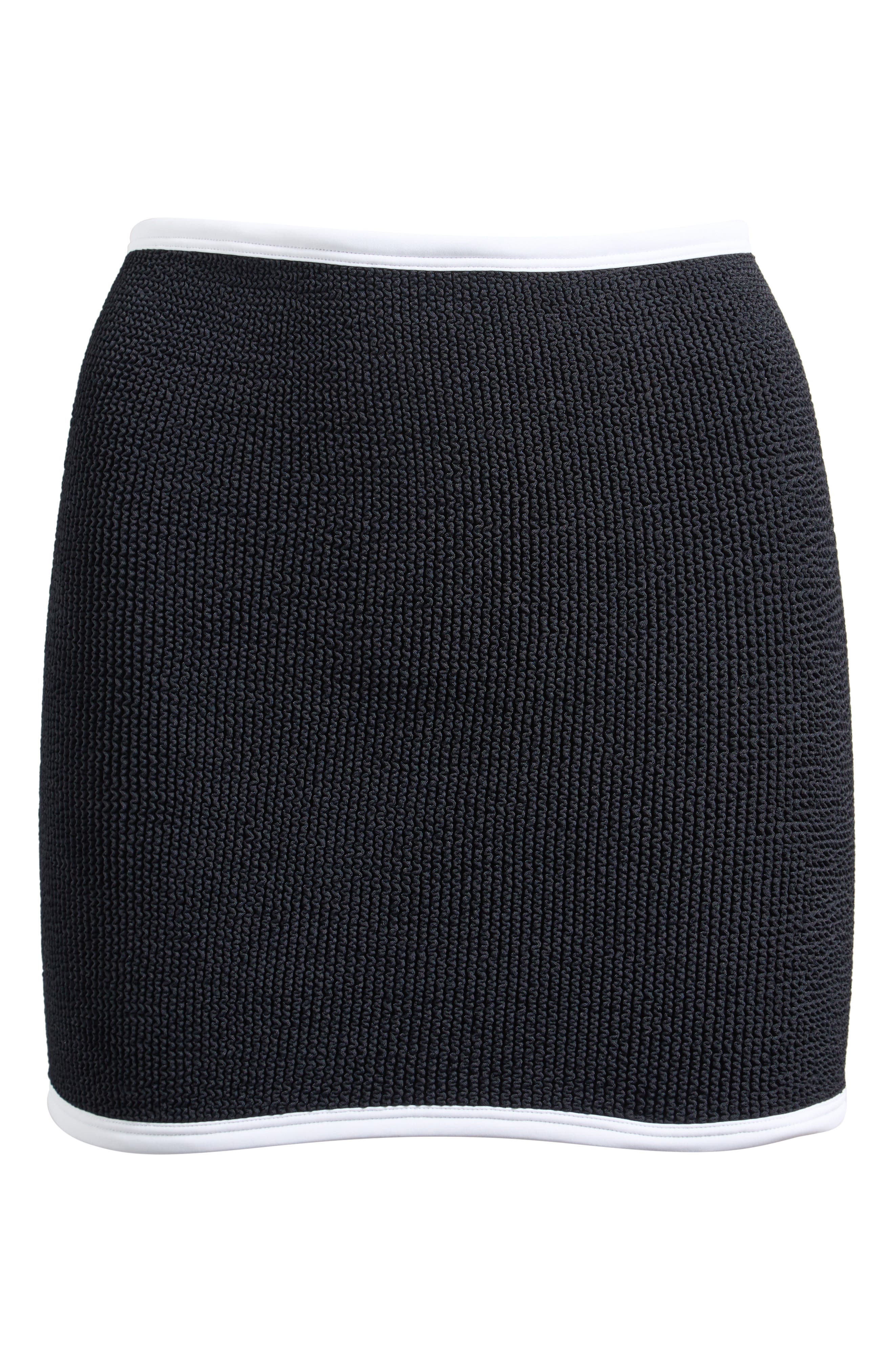 Hunza G Skirted Bikini Bottoms In Black