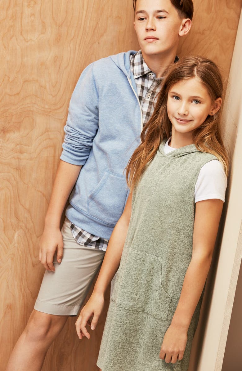 Tucker + Tate 'Photo Op' Long Sleeve Cotton Woven Shirt, Alternate, color, Burgundy London Plaid