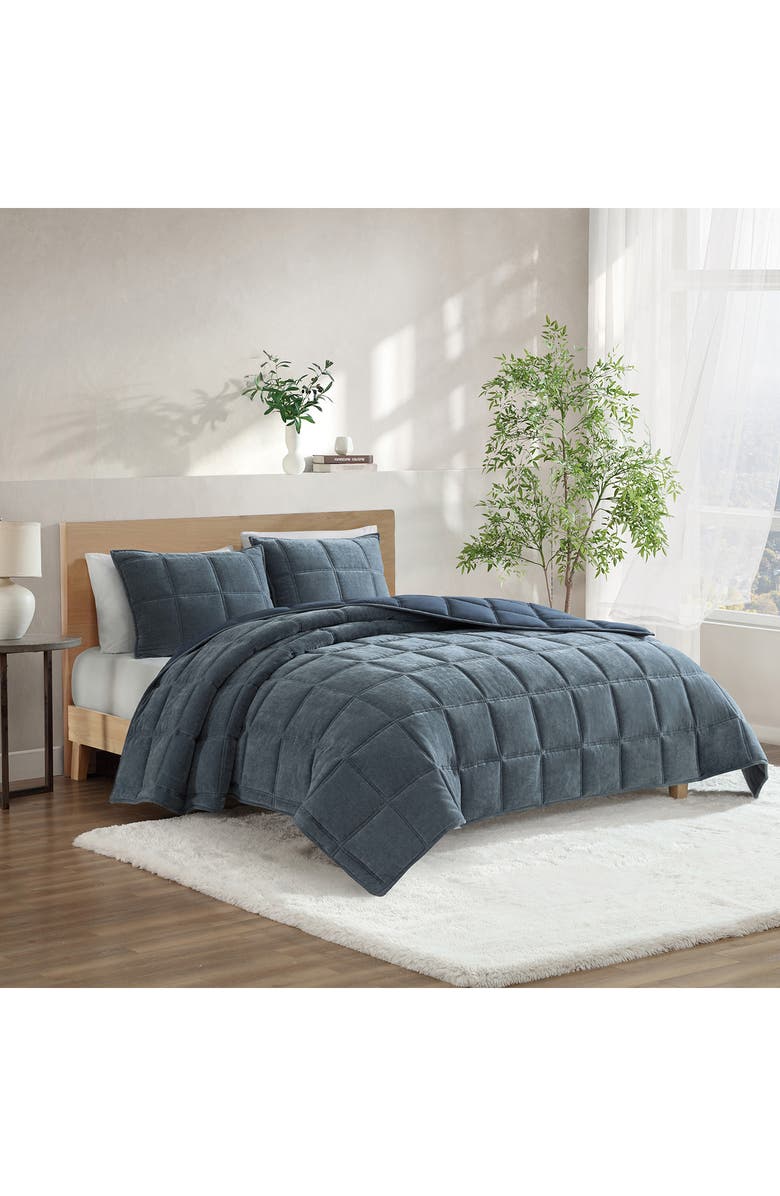 UGG<sup>®</sup> Sacha Comforter & Pillow Shams Set, Alternate, color, Geyser