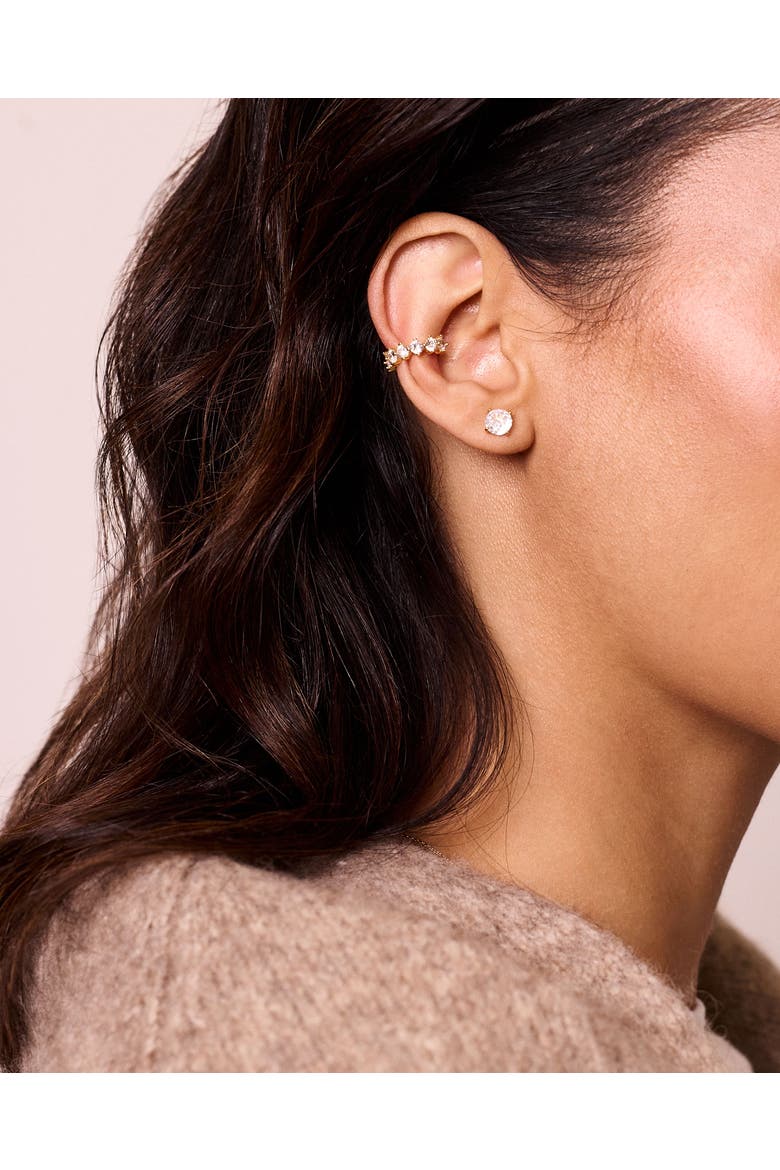 Teddy Cuff Earring, Alternate, color, Gold