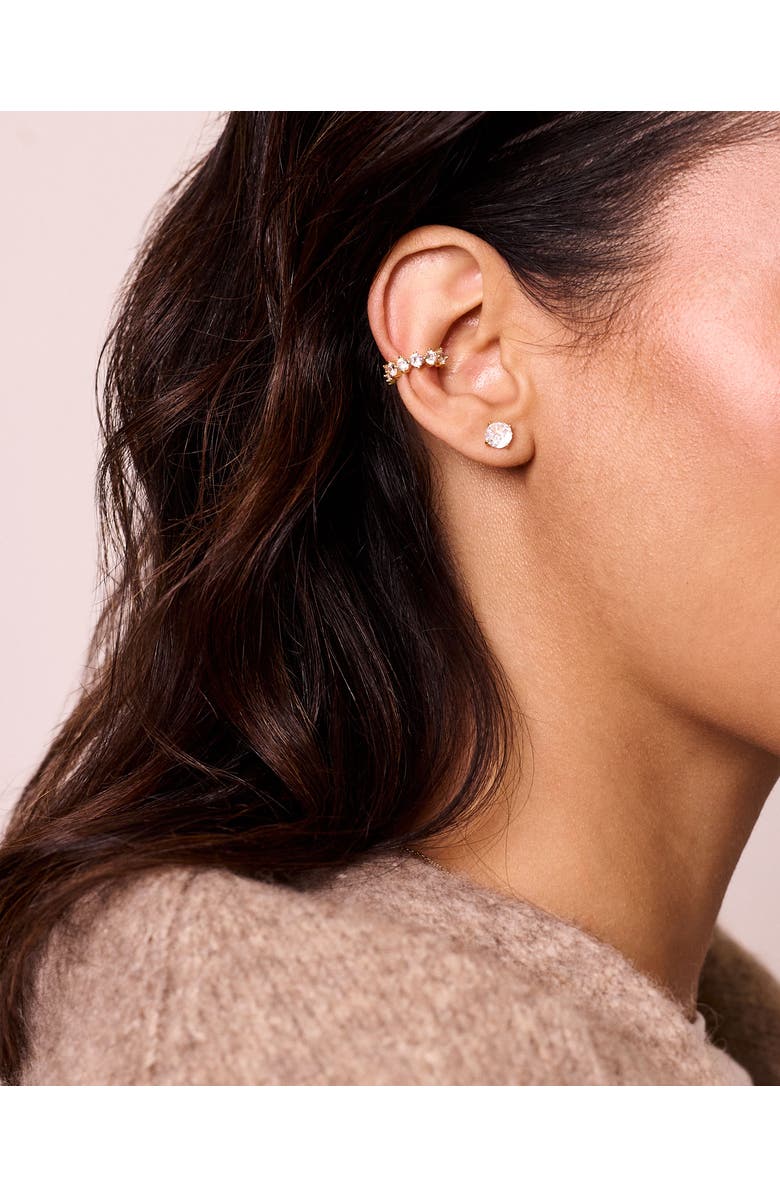 Electric Picks Teddy Cuff Earring, Alternate, color, Gold