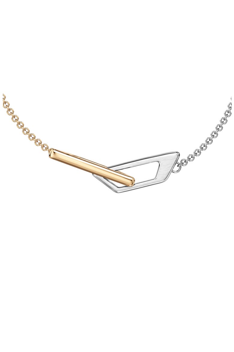 Two-Tone Logo Chain Bracelet, Alternate, color, TWO TONE