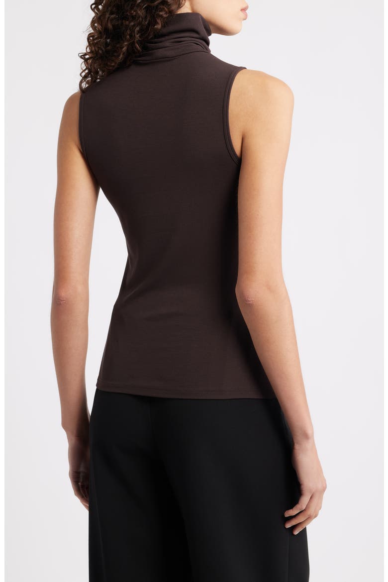 Wendel Sleeveless Turtleneck Top, Alternate, color, HICKORY - SPF