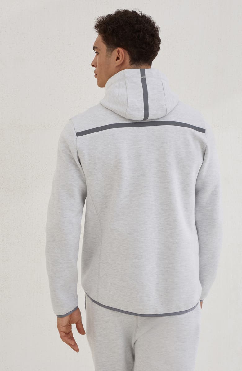 Brunello Cucinelli Double cloth sweatshirt, Alternate, color, Pearl