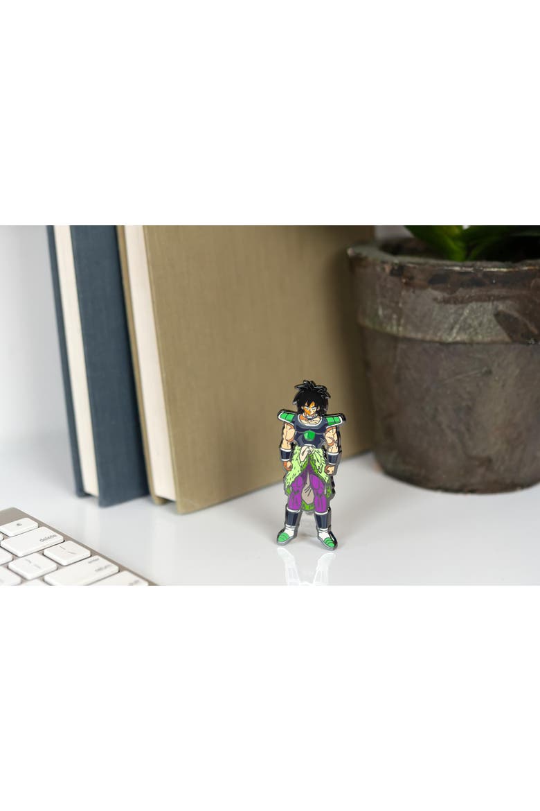 Dragon Ball Super 3-Inch Collectible Enamel FiGPiN - Broly #217 Toynk Exclusive, Alternate, color, Green