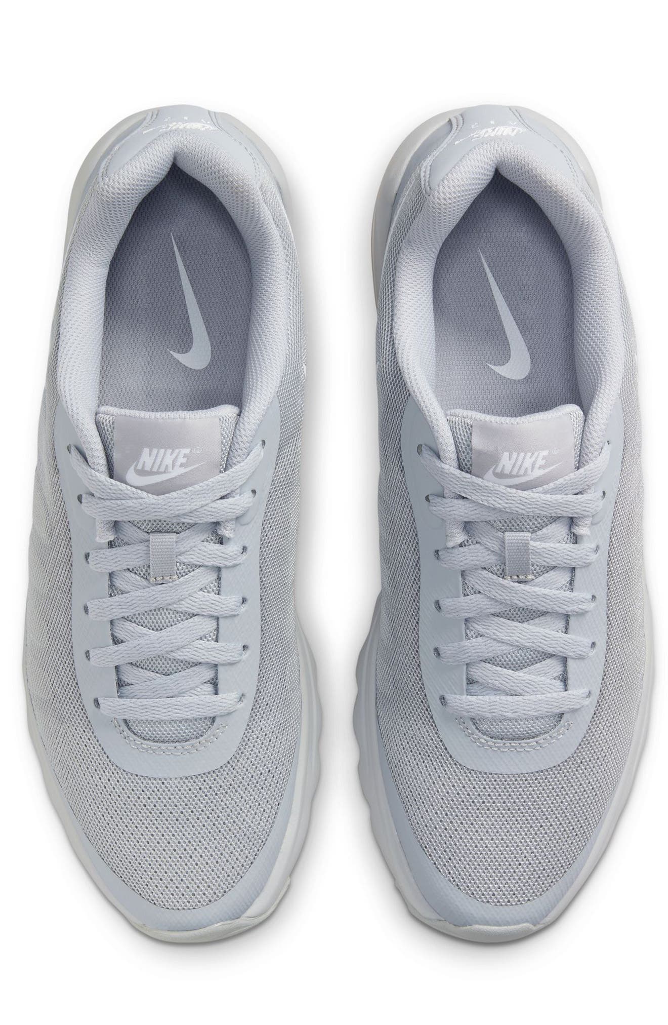 Air Max Invigor Sneaker, Alternate, color, WOLF GREY/WHITE