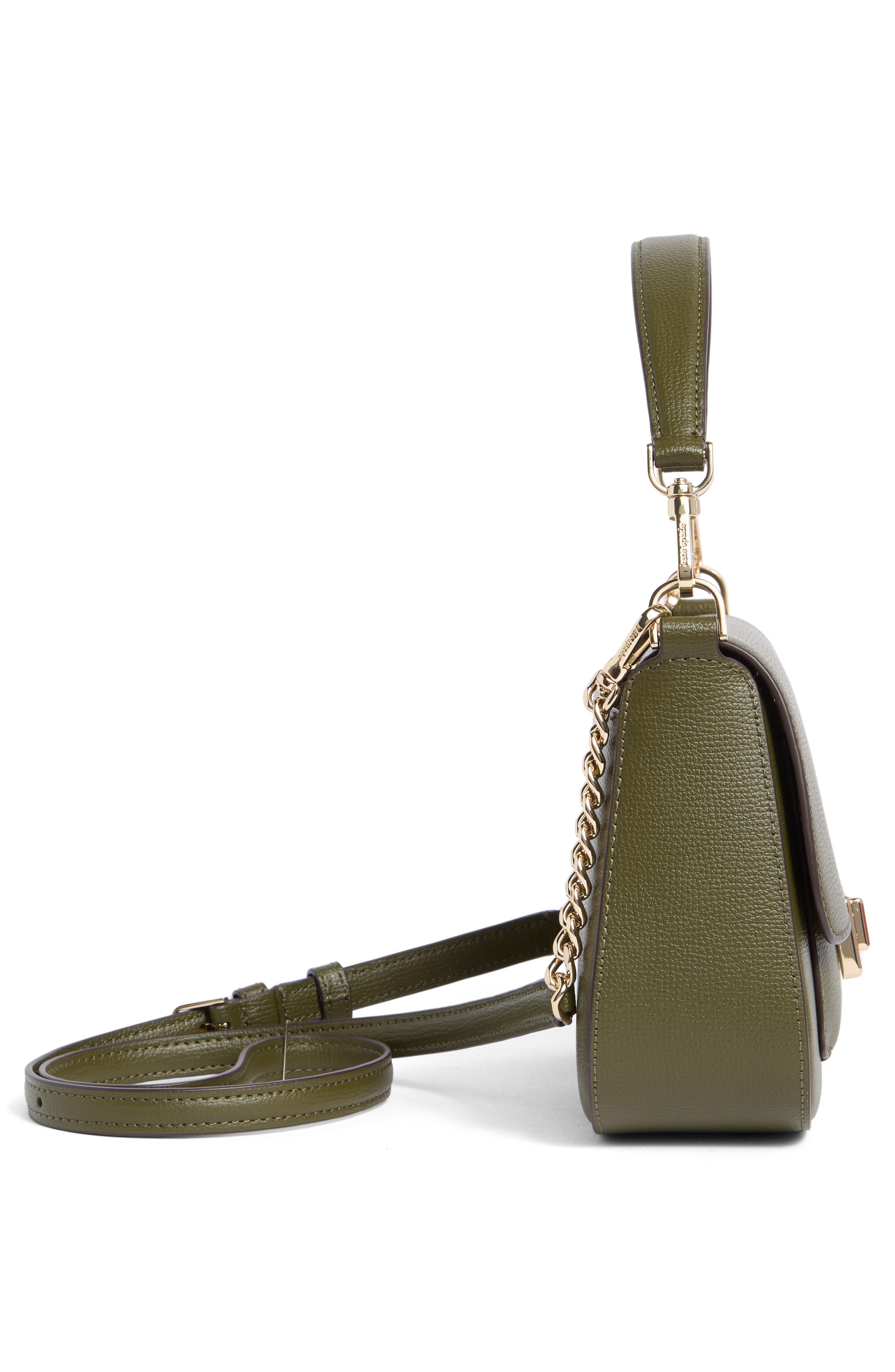 Kate Spade New York phoebe refined grained leather shoulder bag, Alternate, color, 