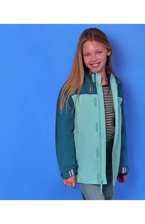 Kids Squall Fleece Lined Waterproof Insulated Jacket