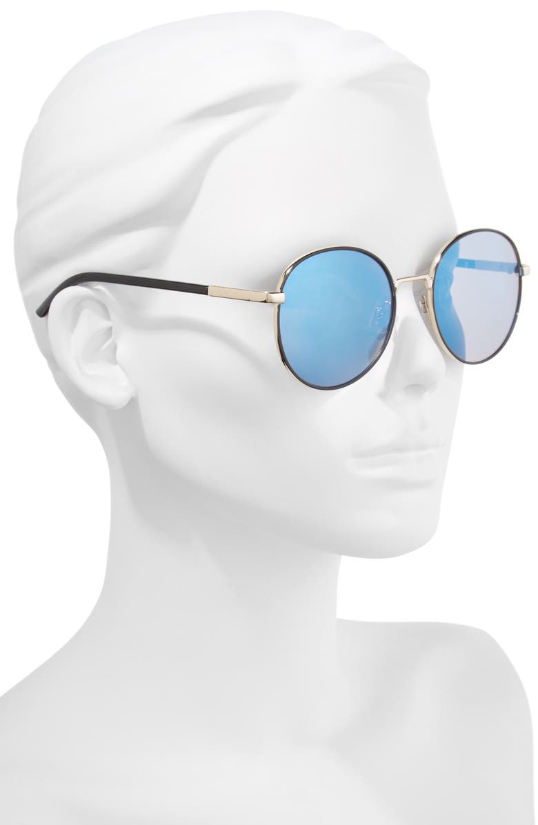 BP. 55mm Round Sunglasses, Alternate, color,