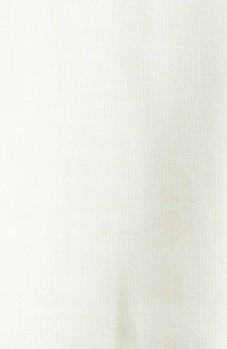 AMI PARIS Ami de Coeur Boxy Colorblock Baseball Sweatshirt, Alternate, color, Blanc Creme/ Encre