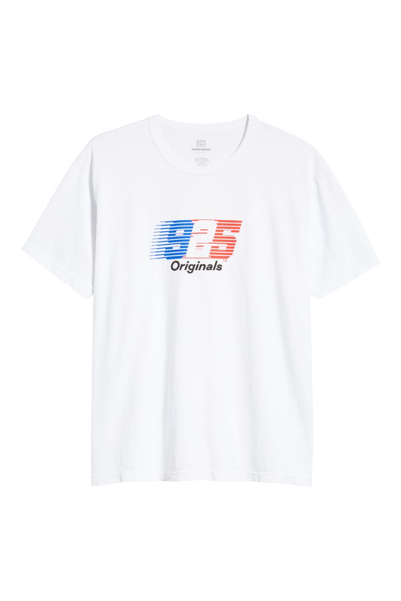 Marathon Graphic Print T-Shirt, Alternate, color, WHITE
