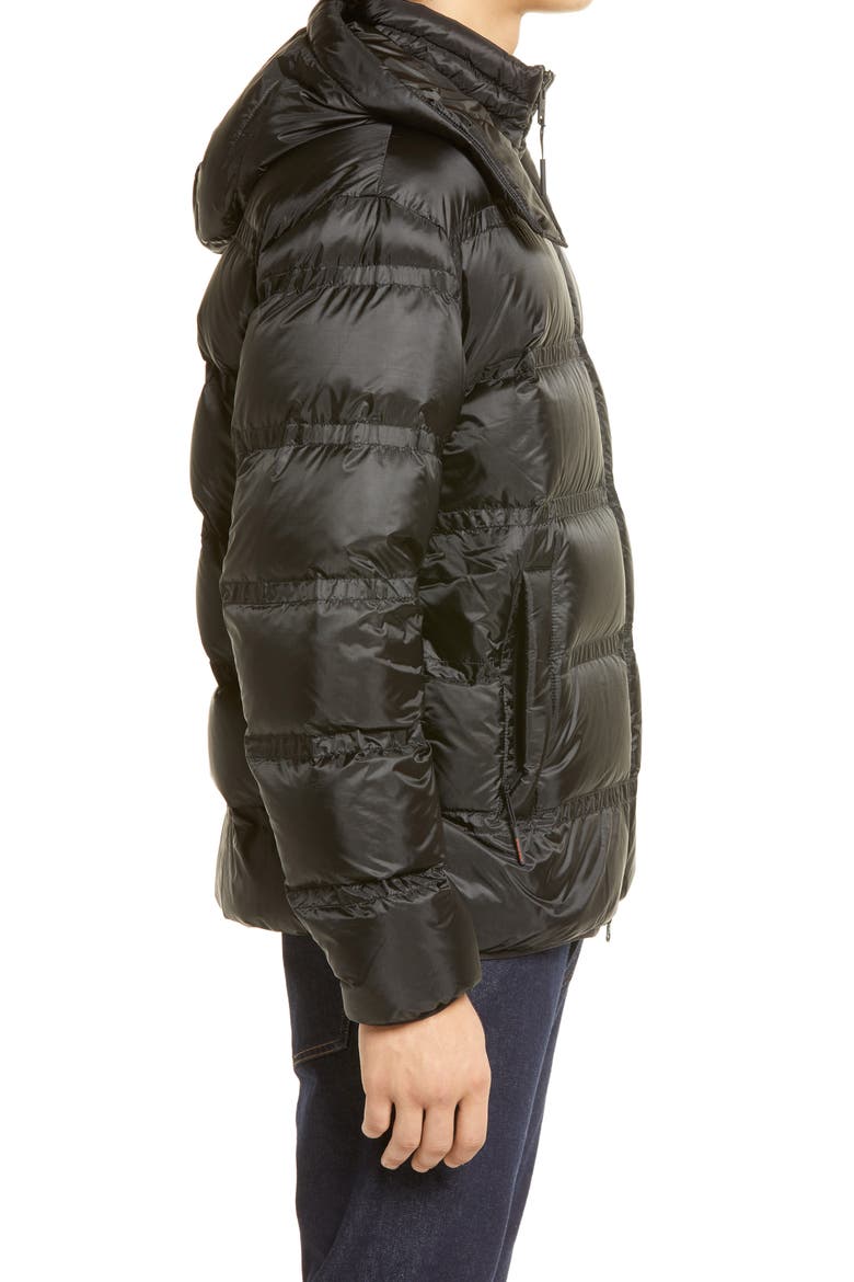 Glenfinnan Water Repellent 800 Fill Power Down Jacket, Alternate, color, BLACK