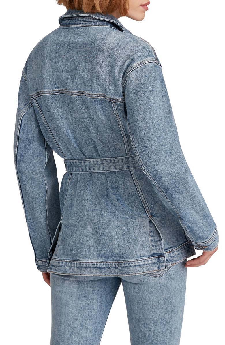 Favorite Daughter The Jane Denim Trench Coat, Alternate, color, 
